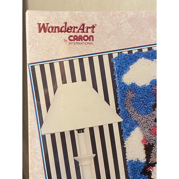 Latch Hook Tapestry Kit, Noah’s Ark. #4121, WonderArt by Caron International. - Picture 2 of 13